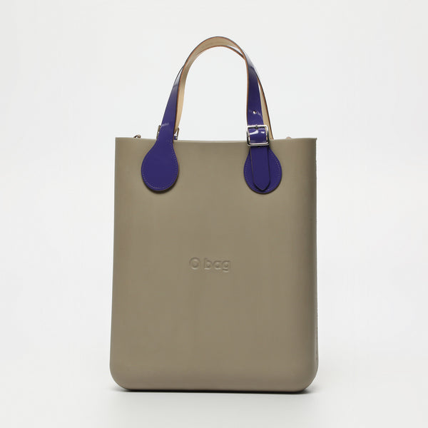 Borsa O Chic - taupe e viola
