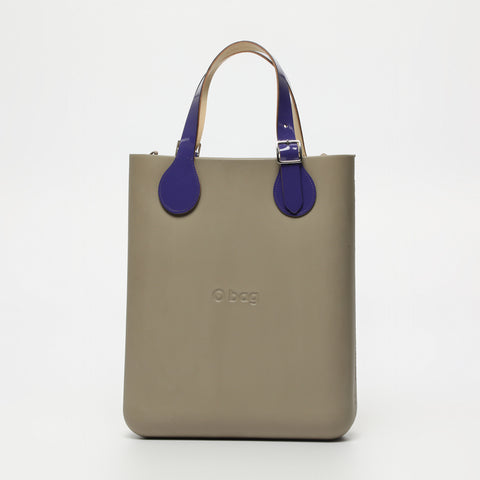 Borsa O Chic - taupe e viola