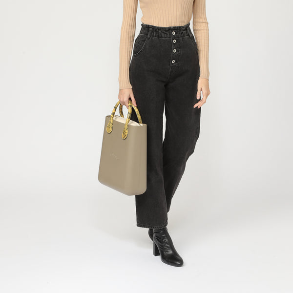 Borsa O Chic - taupe e beige