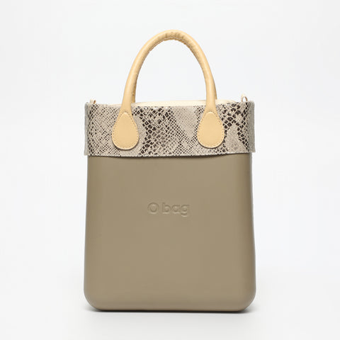 Borsa O Chic - taupe e beige