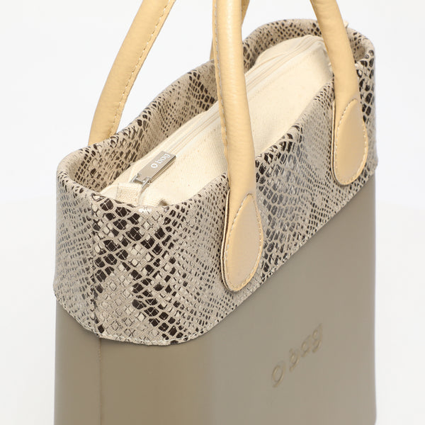 Borsa O Chic - taupe e beige