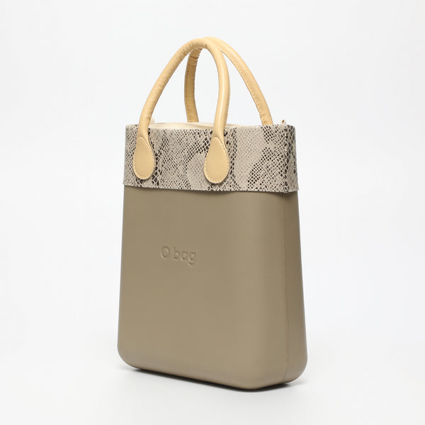 Borsa O Chic - taupe e beige