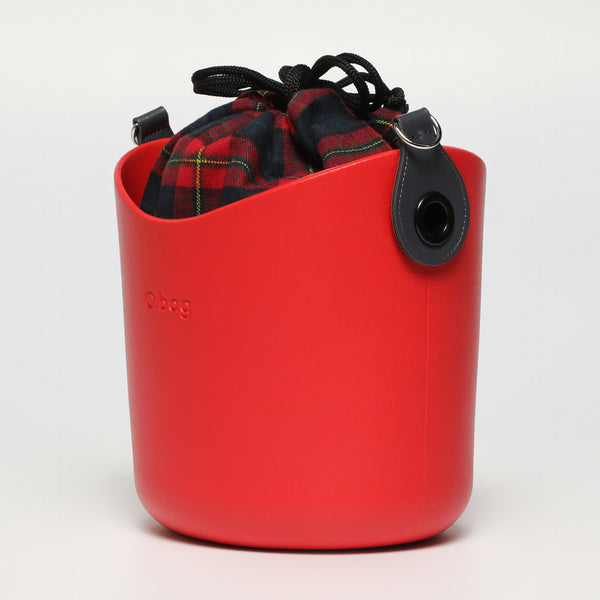 Borsa O Basket - rosso e multicolore
