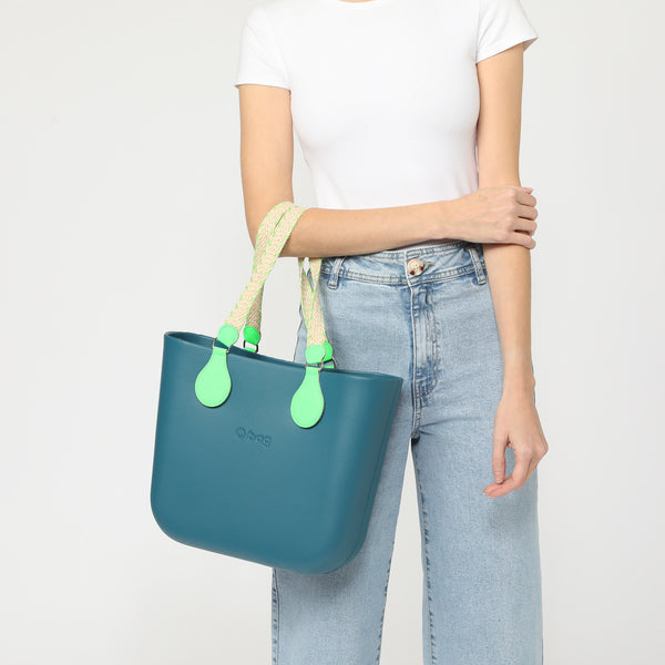 Borsa O Bag Mini - blu petrolio