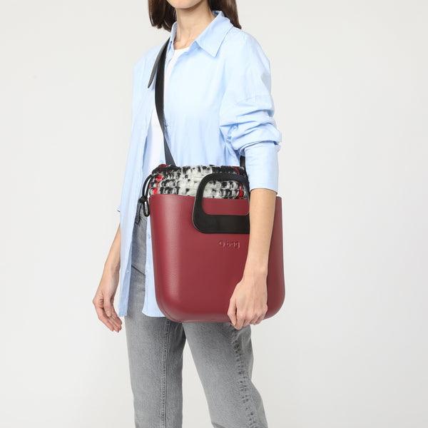 Borsa O Bag Mini - bordeaux chiaro