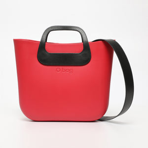 Borsa O Bag Mini - rosso e nero
