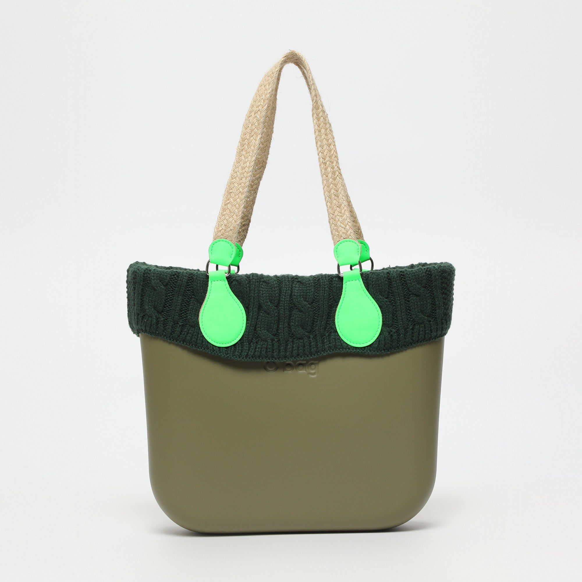 Borsa O Bag Mini - kaki chiaro