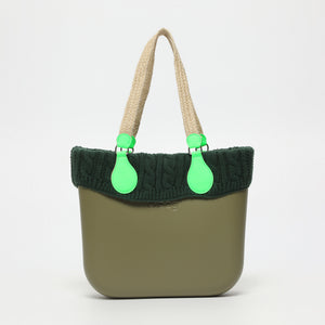 Borsa O Bag Mini - kaki chiaro