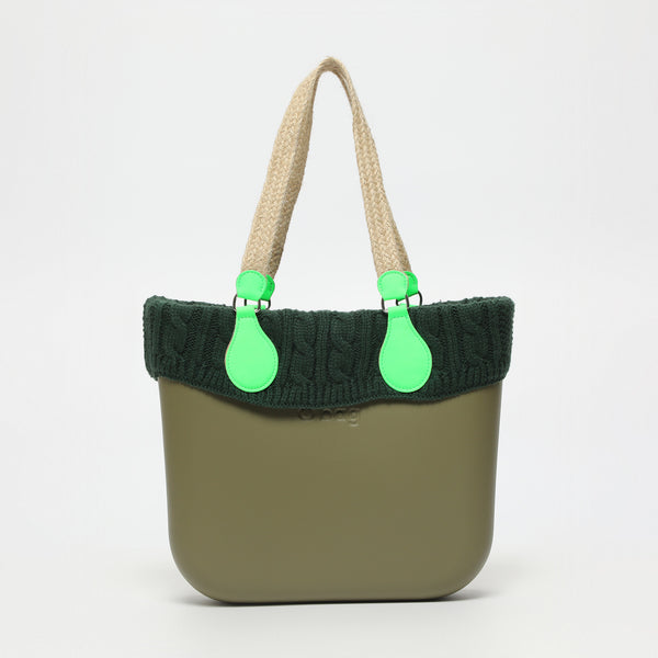 Borsa O Bag Mini - kaki chiaro