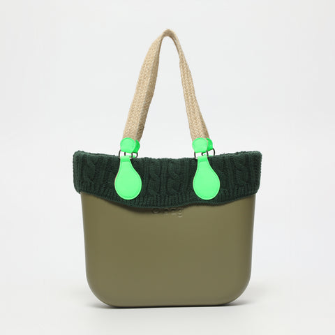 Borsa O Bag Mini - kaki chiaro