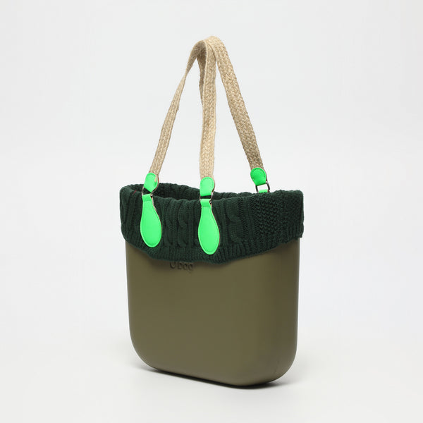 Borsa O Bag Mini - kaki chiaro