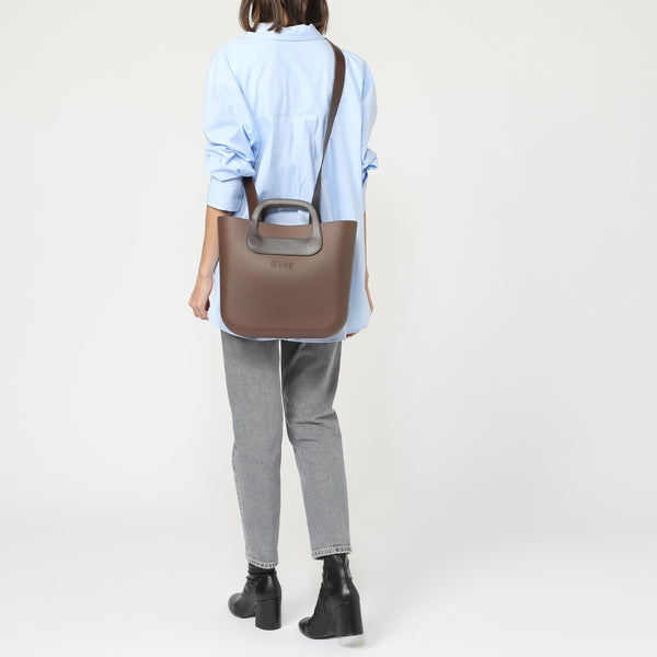 Borsa O Bag Mini - marrone scuro