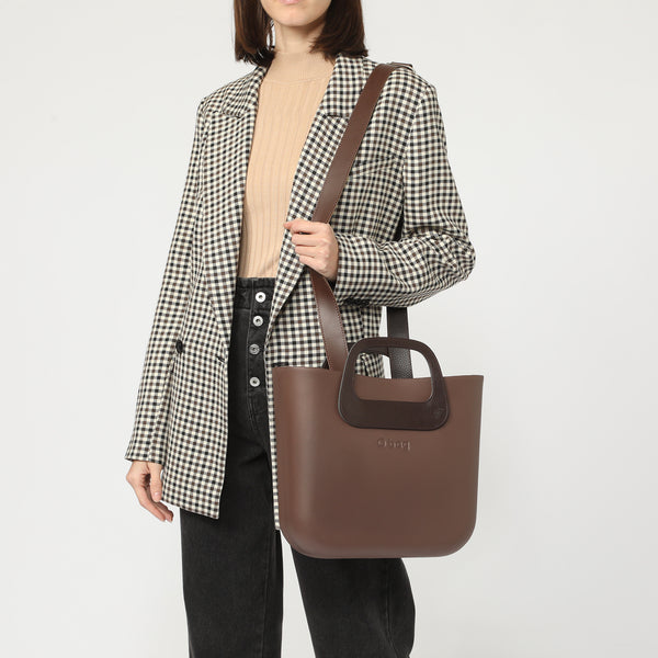 Borsa O Bag Mini - marrone scuro