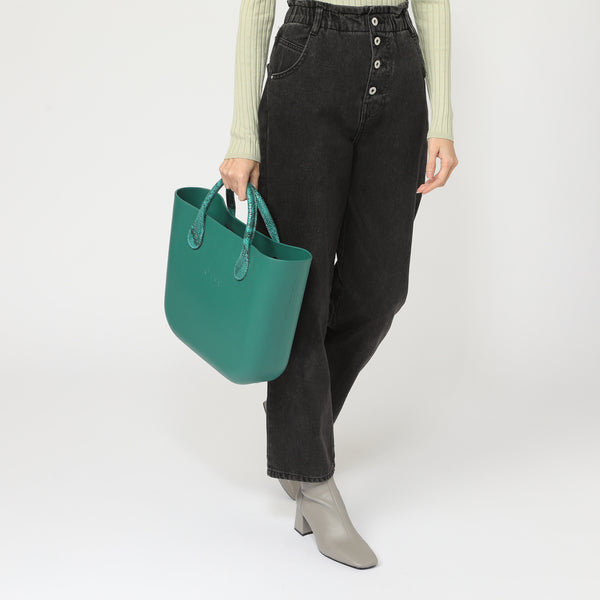 Borsa O Bag - verde smeraldo