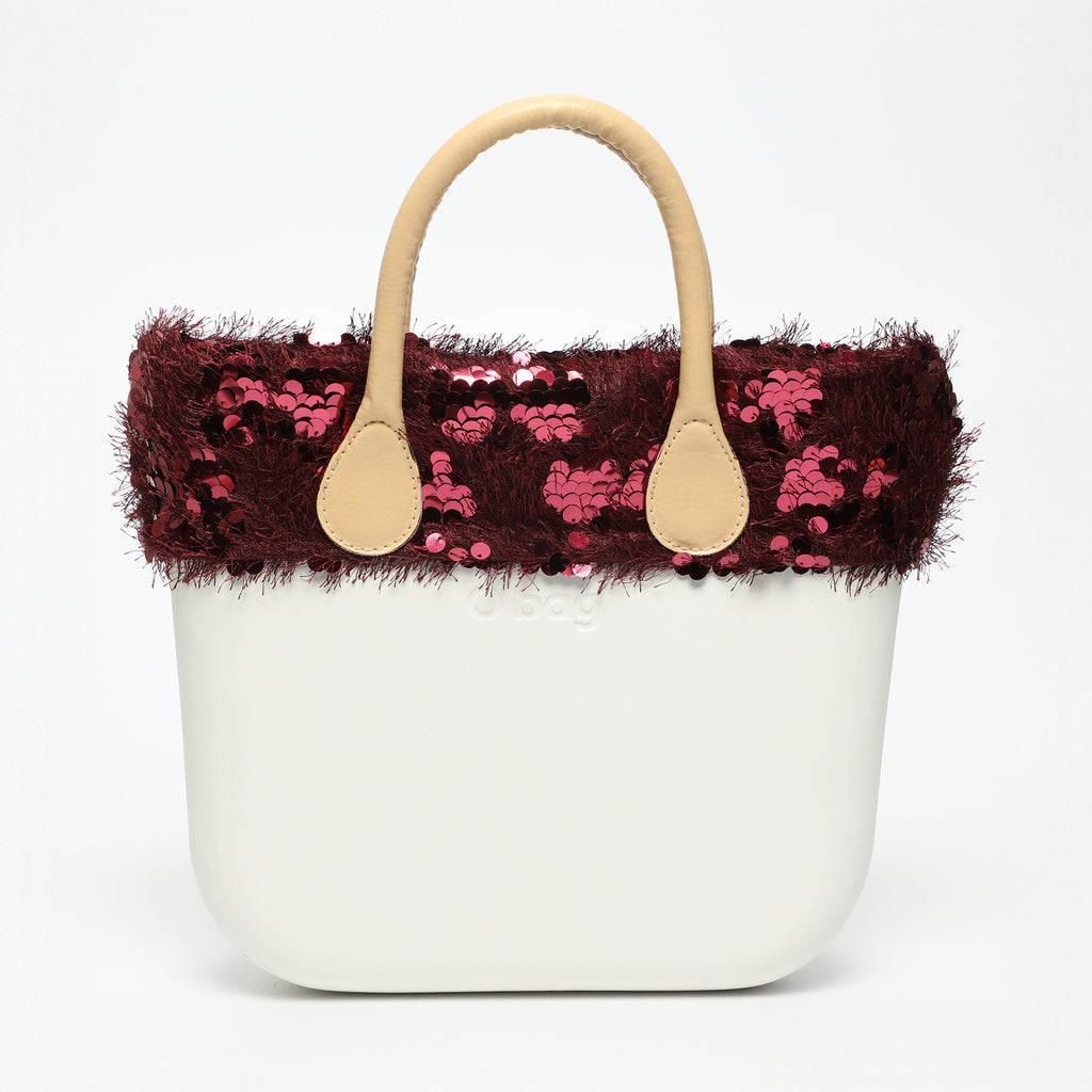 O bag bordo top