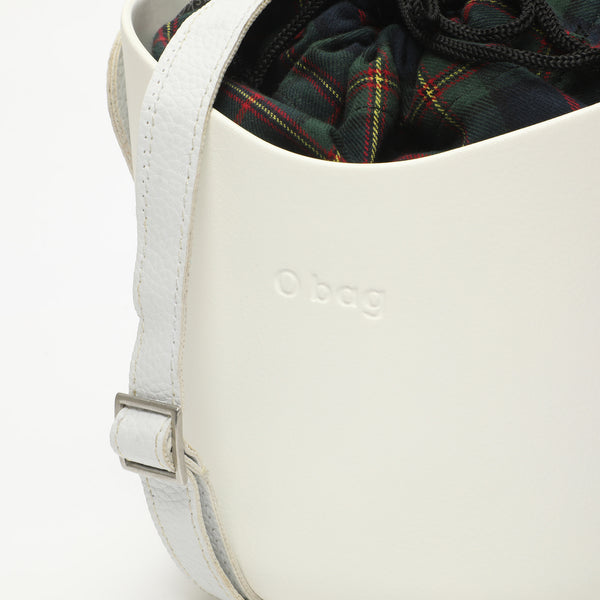 Borsa O Basket - bianco e verde scuro
