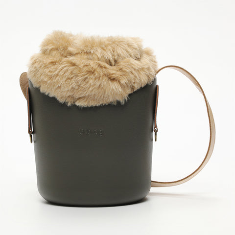 Borsa O Basket - kaki