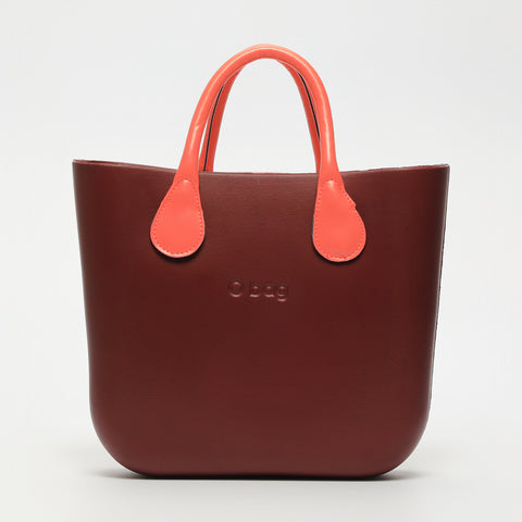 Borsa O Bag Mini - bordeaux scuro