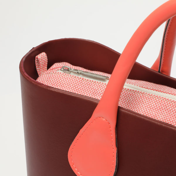 Borsa O Bag Mini - bordeaux scuro