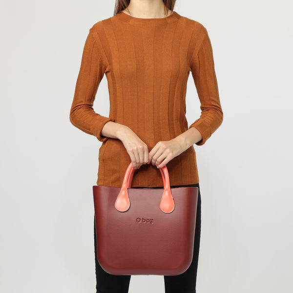 Borsa O Bag Mini - bordeaux scuro