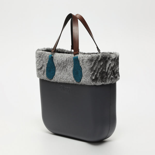 Borsa O Bag Mini - grigio scuro