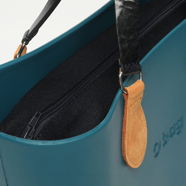 Borsa O Bag - blu petrolio