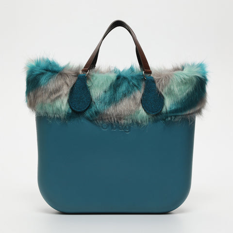 Borsa O Bag - blu petrolio