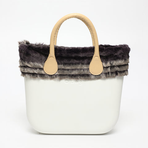 Bordo O Bag Mini - viola e grigio