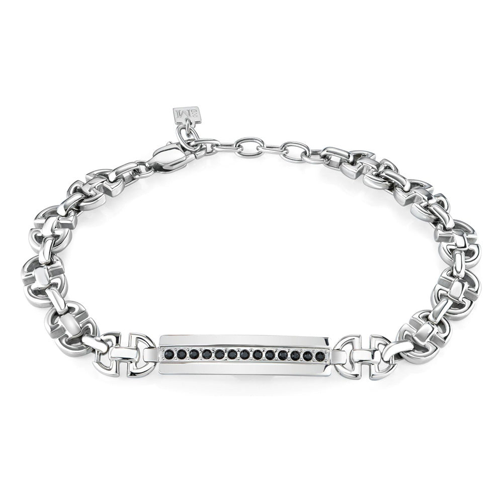 Bracciale Motown - acciaio - color argento