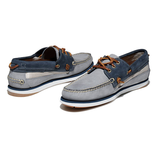 Scarpe da barca AtlantisBreak L/F Boat shoe - pelle - grigio