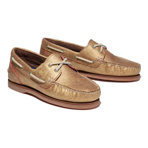 Scarpe da barca Classic Boat EK+ 2 Eye - pelle - color oro