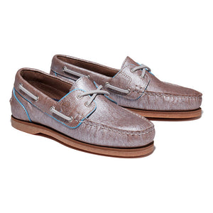 Scarpe da barca Classic Boat EK+ 2 Eye - pelle - color argento