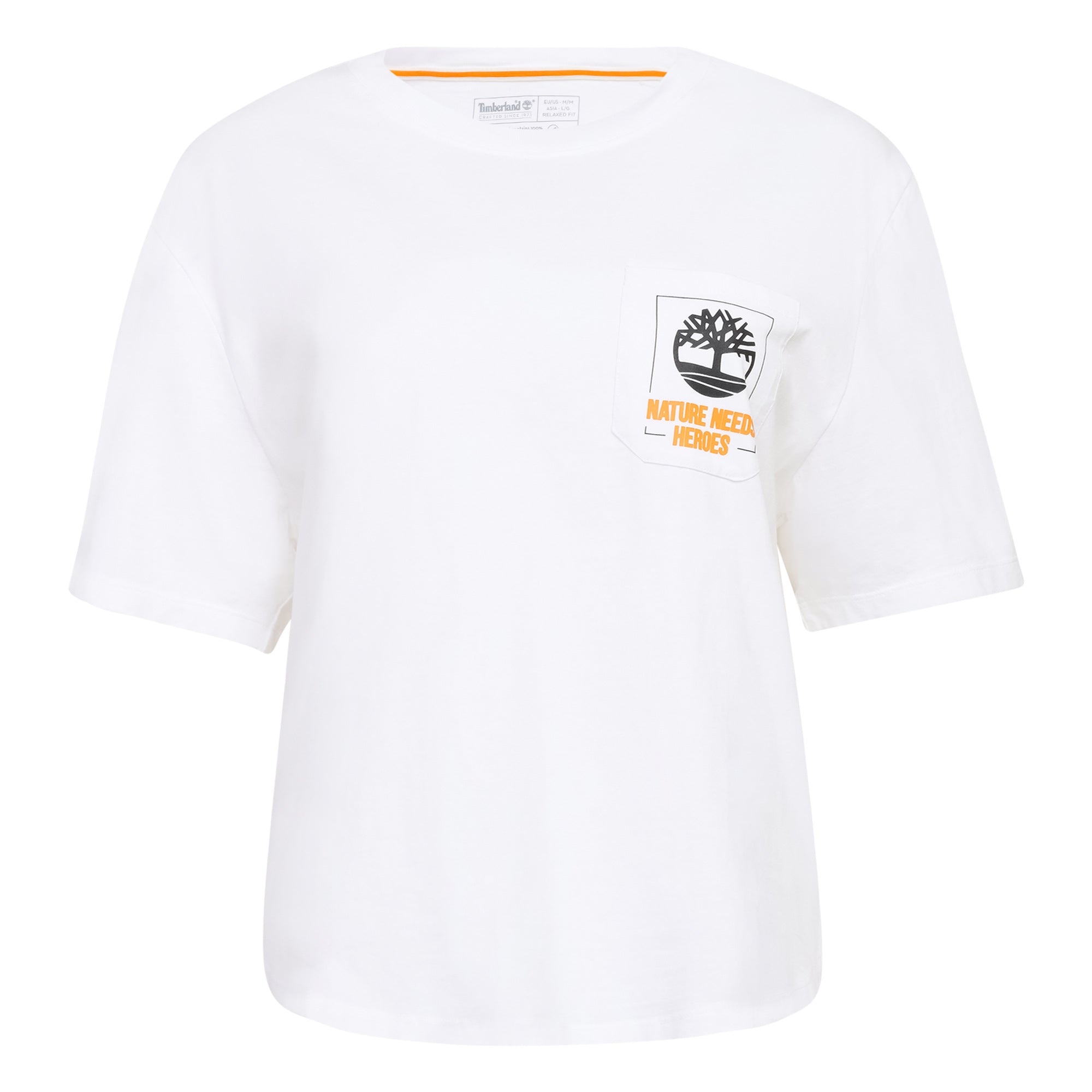 T-shirt - 100% cotone biologico - bianco