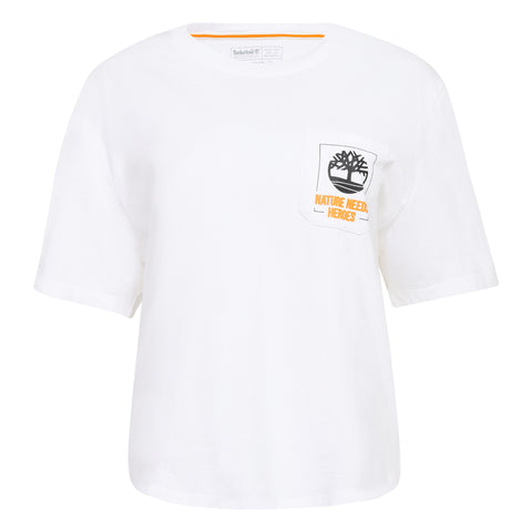 T-shirt - 100% cotone biologico - bianco