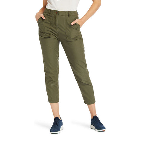 Pantaloni Utility Trousers - cotone biologico - kaki