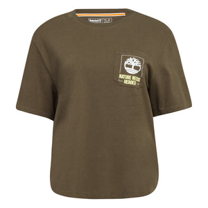 T-shirt - 100% cotone biologico - kaki