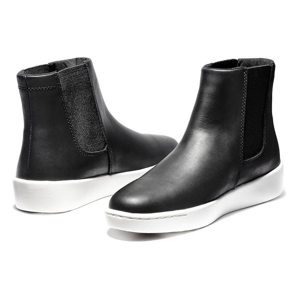 Stivaletti Teya - pelle primo fiore - nero - gambale: 11 cm