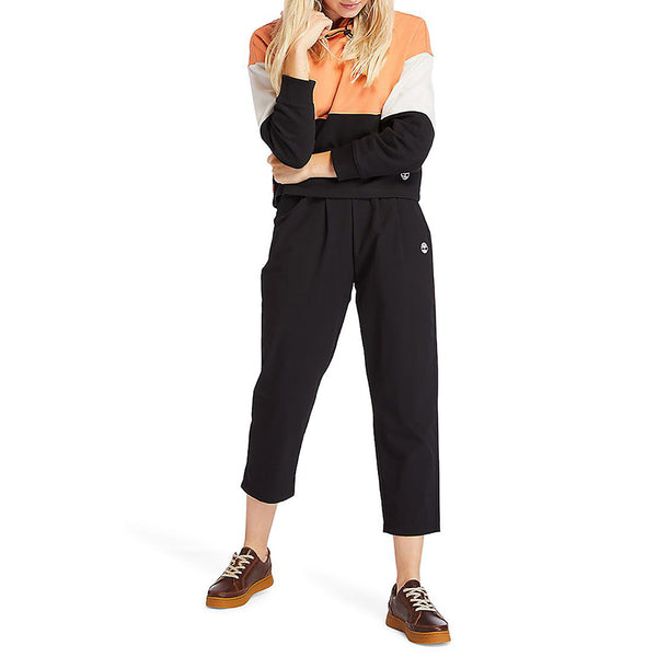 Felpa con cappuccio Colour Block - nero