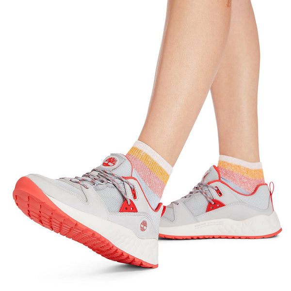 Sneakers Solar Wave Low - nabuck - grigio