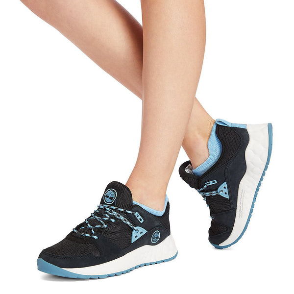 Sneakers Solar Wave Low - nabuck - nero