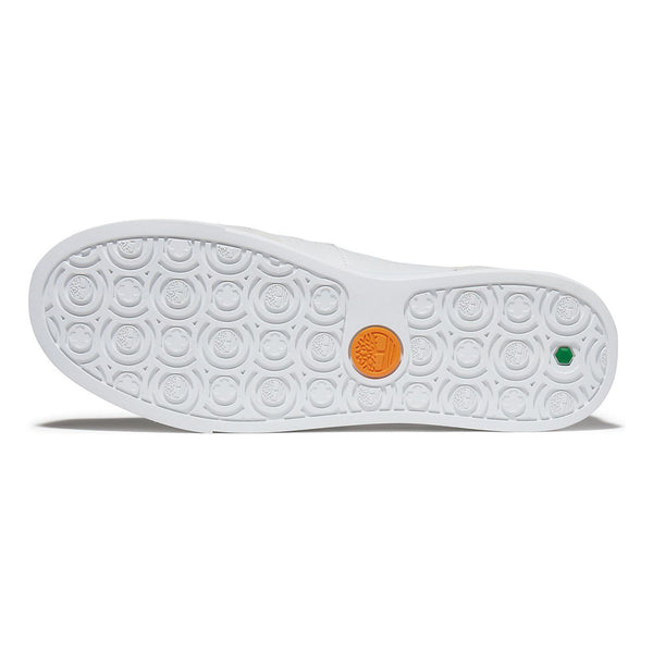 Slippers Atlanta Green - pelle - bianco