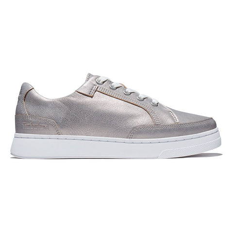 Sneakers Atlanta Green - pelle - color argento