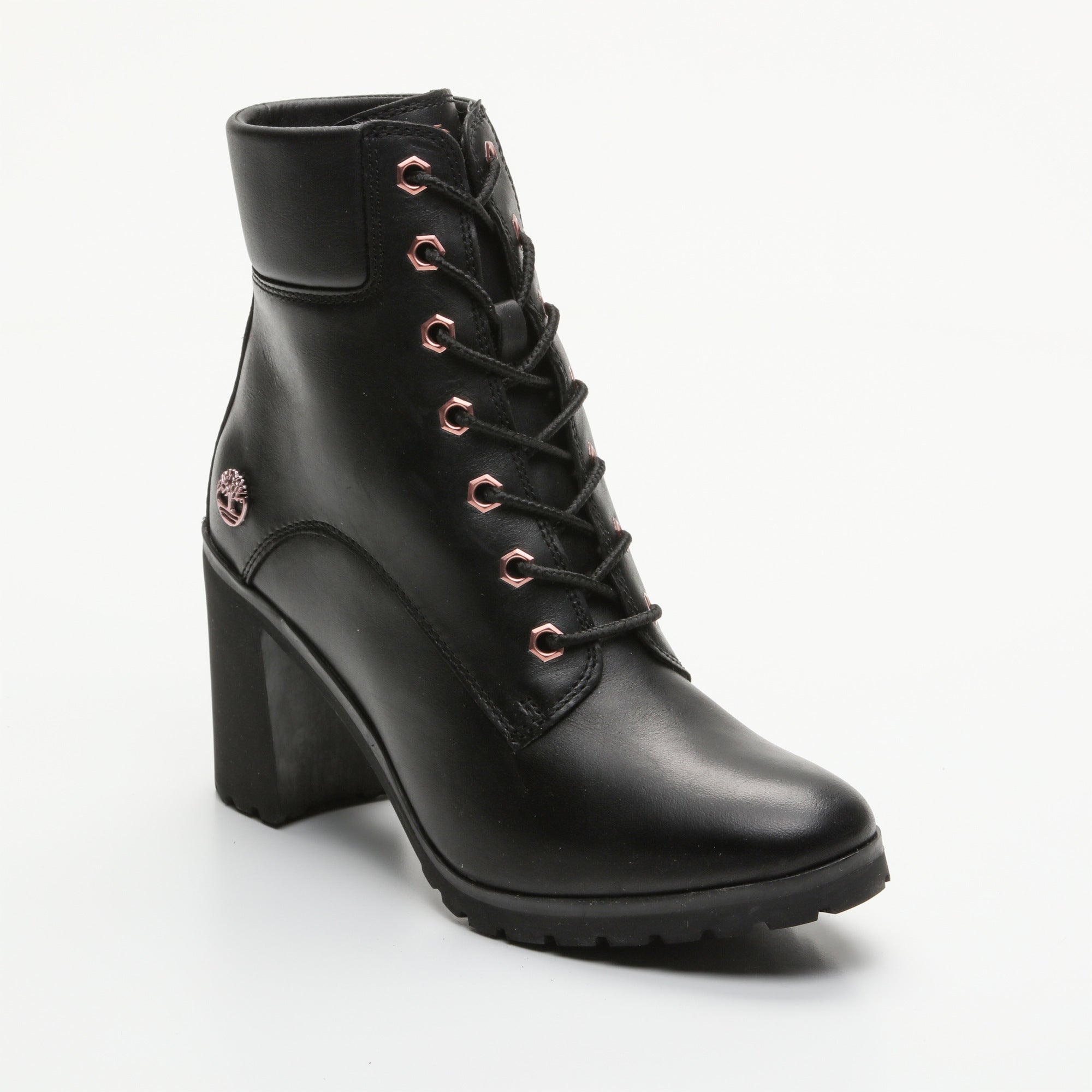 Stivaletti Allington - pelle - nero - tacco: 8 cm - gambale: 12 cm