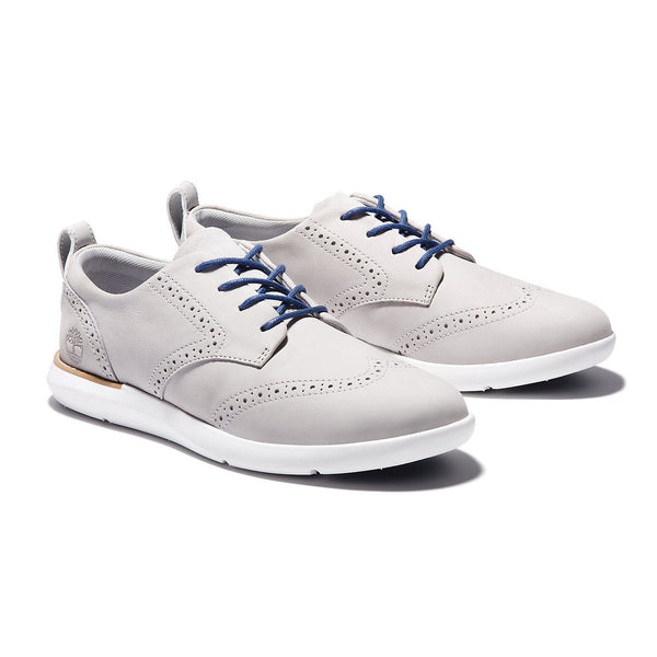 Sneakers Bradenton Oxford - grigio chiaro e blu