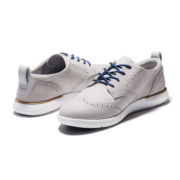 Sneakers Bradenton Oxford - grigio chiaro e blu