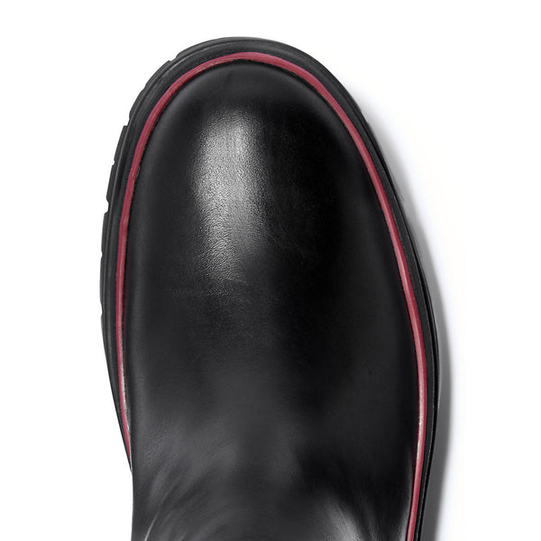 Stivali Malynn Tall Boot WP - pelle primo fiore - nero