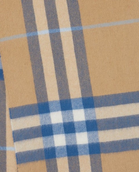 Sciarpa Classica in cashmere con motivo tartan