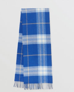 Sciarpa Classica in cashmere con motivo tartan