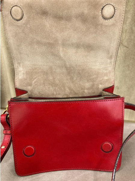 MADELINE SHOULDER BAG TRM RED