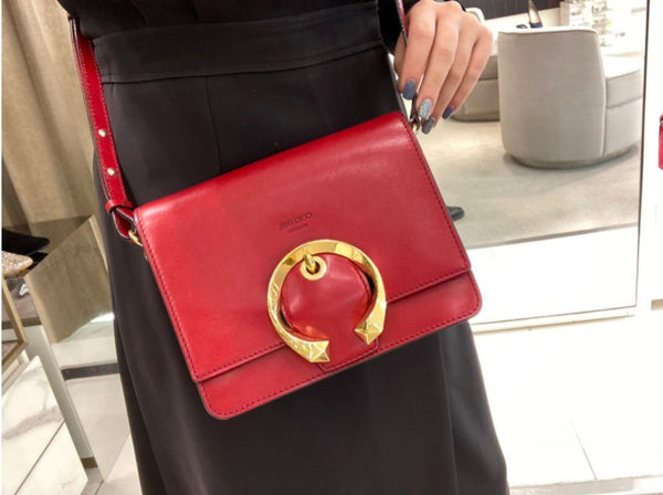 MADELINE SHOULDER BAG TRM RED